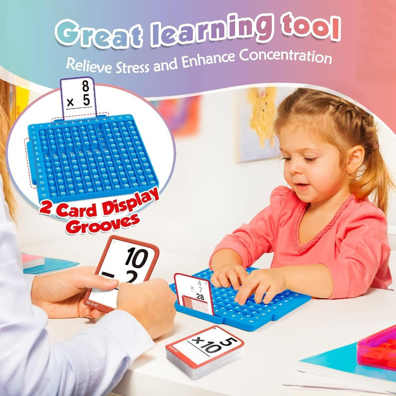 Fact Anchor Self-Checking Math Board & Flash Cards